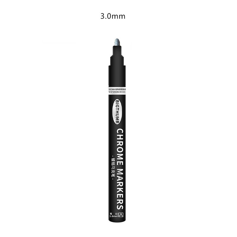 Flytande spegel Chrome Marker