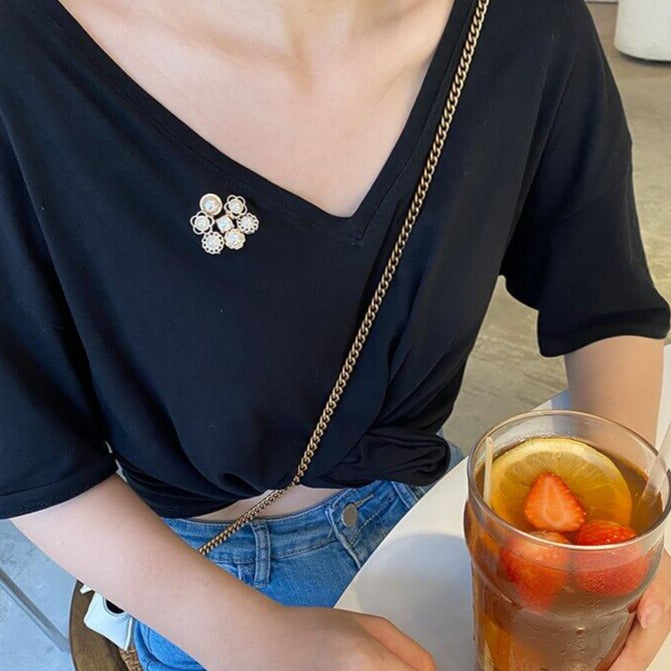 Kvinnor elegant brosch