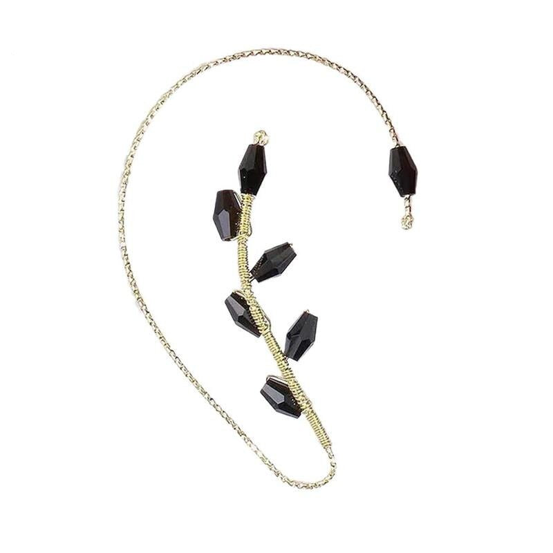 Flower Art klipp örhängen