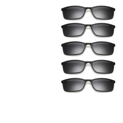 Magnetiska polariserade glasögon med clips