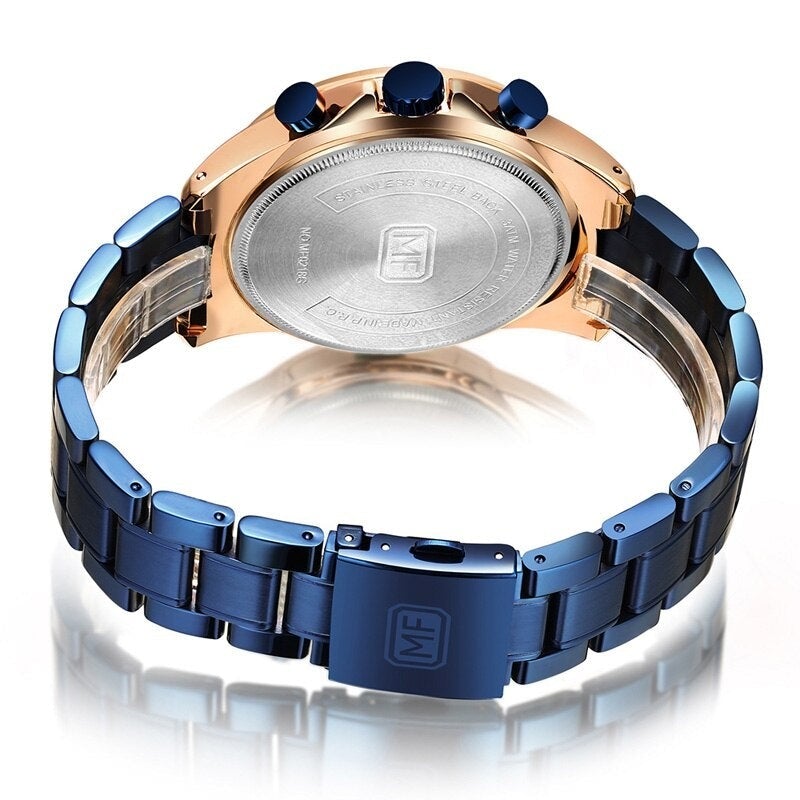 Mini Focus Lyxklocka För Män | Lyxklocka Män | Chronografklocka Män