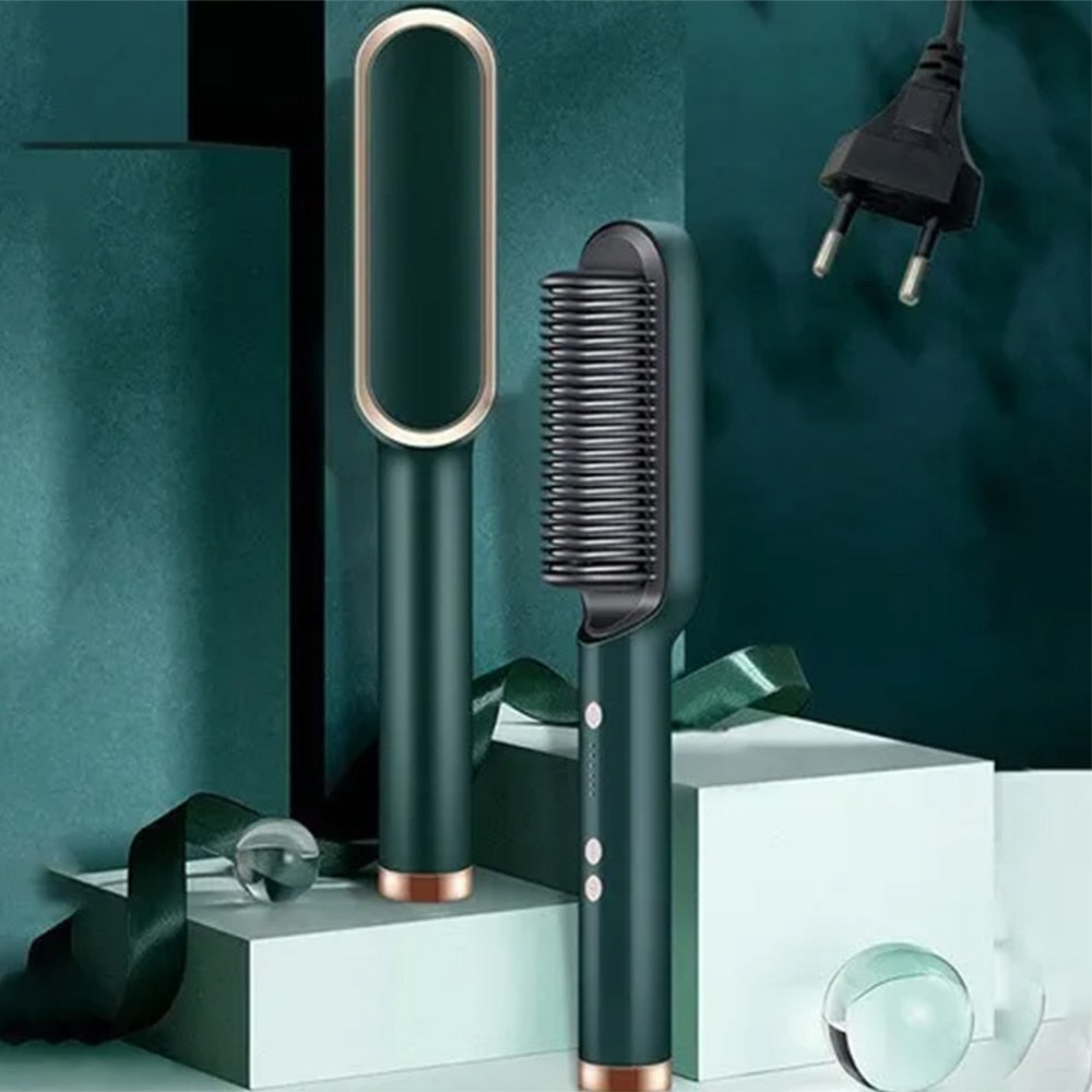 Borste för plattång