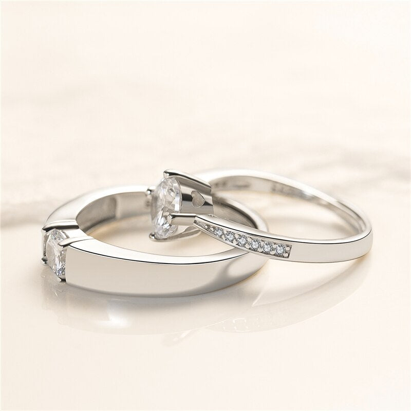 Bröllopsring set (2 st/set)