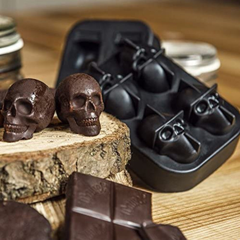 Skull silikon mögel
