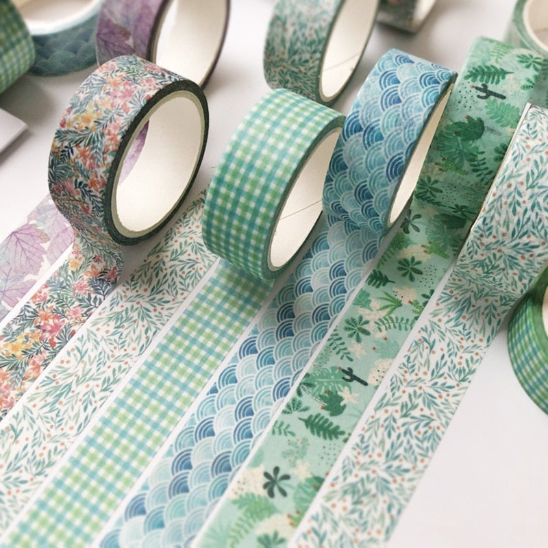 Kawaii dekorativ Washi Tape (uppsättning av 5)
