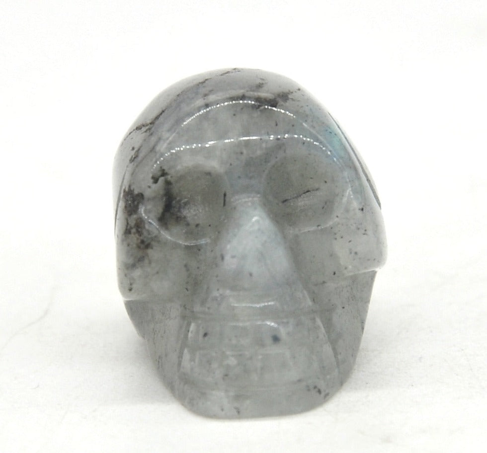 Naturlig dödskalle kristall sten