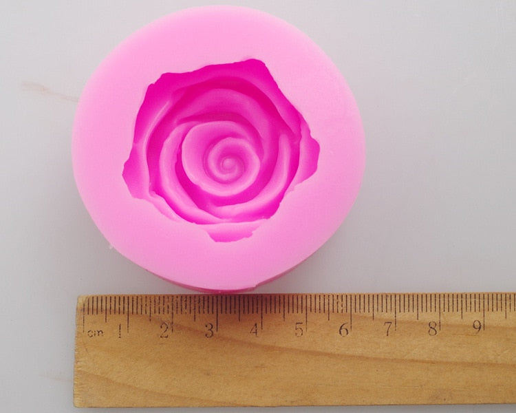 Rose silikon mögel