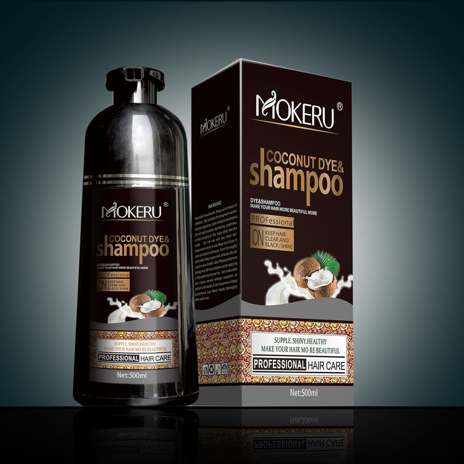 Kokosnötsolja Hairy Dye Shampoo