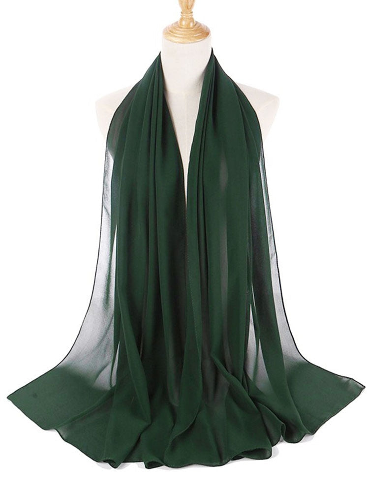 Chiffon Hijab pannband