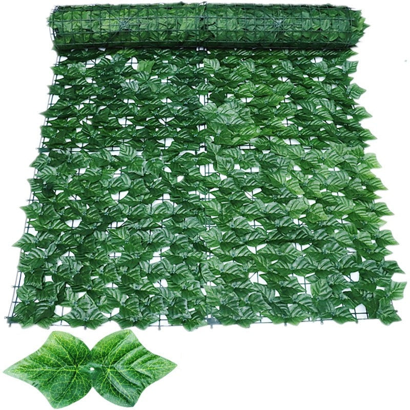 Konstgjord Växt Löv Staket
