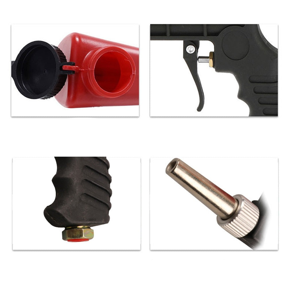 Bärbar sandblåsare