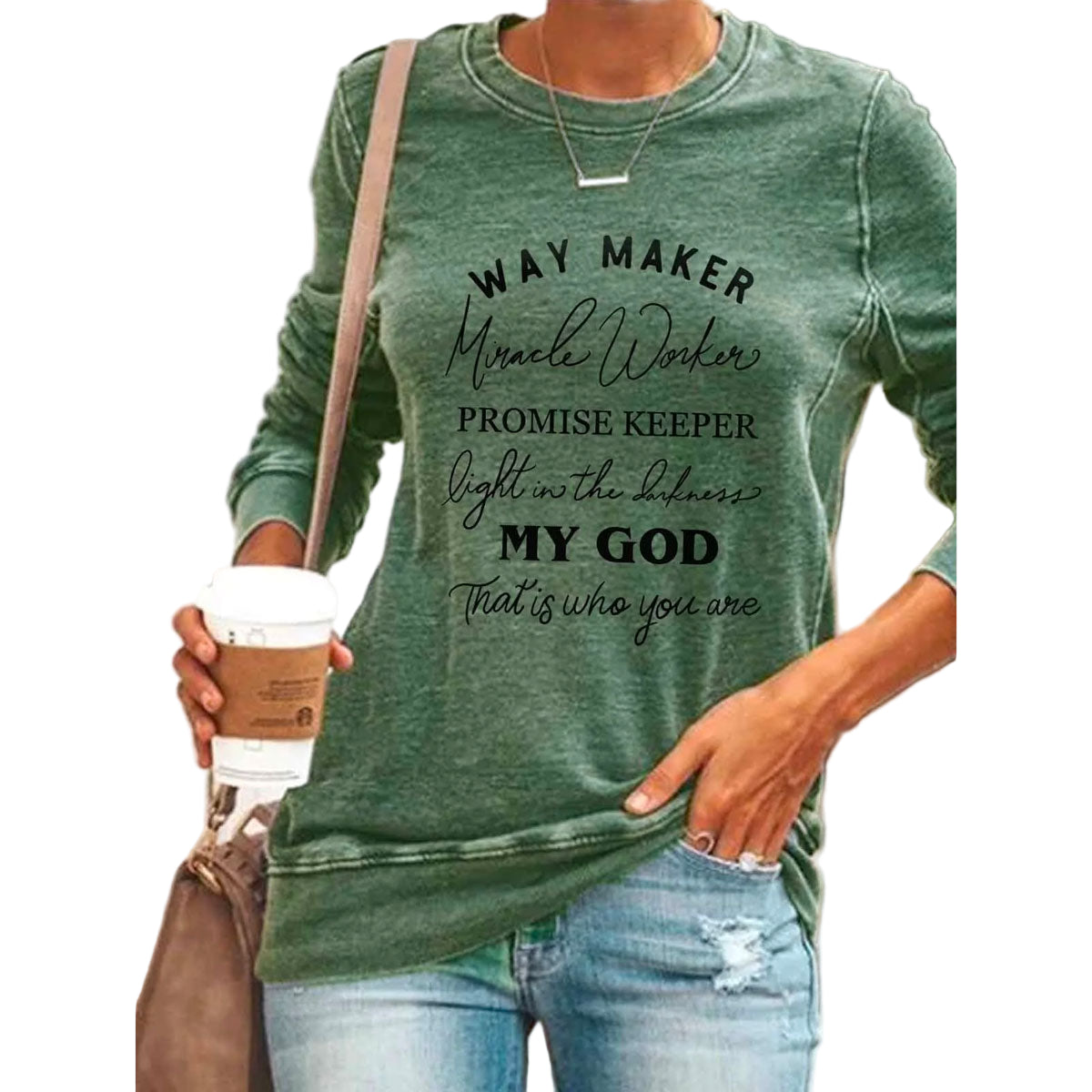 Kvinnor Casual Pullover Shirt