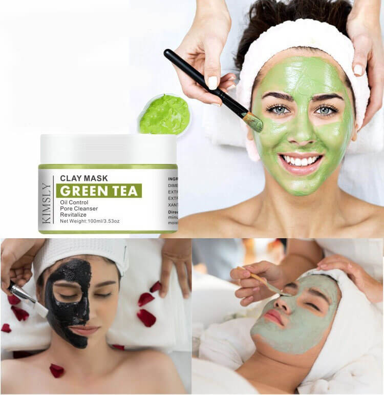 Klargörande lermask