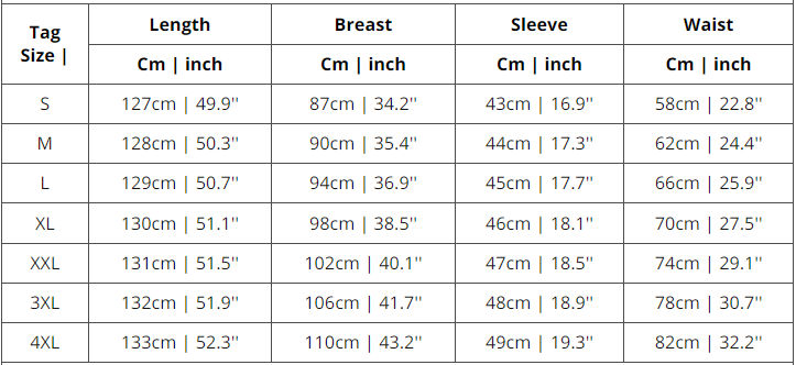 Chicagos maxiklänning