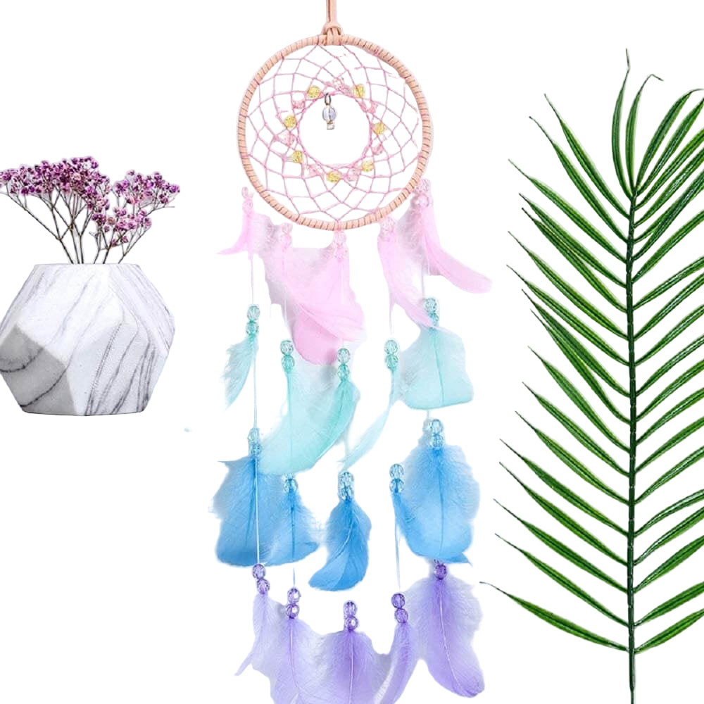 Färgglada drömfångare