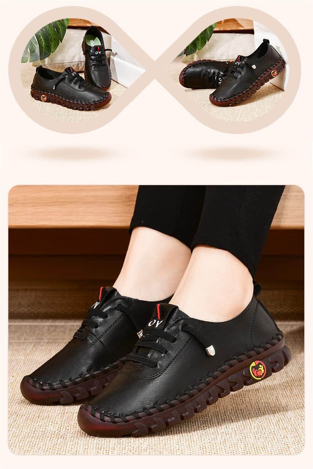 Kvinnors Comfort Flat Loafer