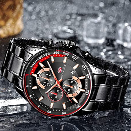 Mini Focus Lyxklocka För Män | Lyxklocka Män | Chronografklocka Män