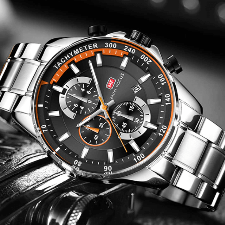 Mini Focus Lyxklocka För Män | Lyxklocka Män | Chronografklocka Män