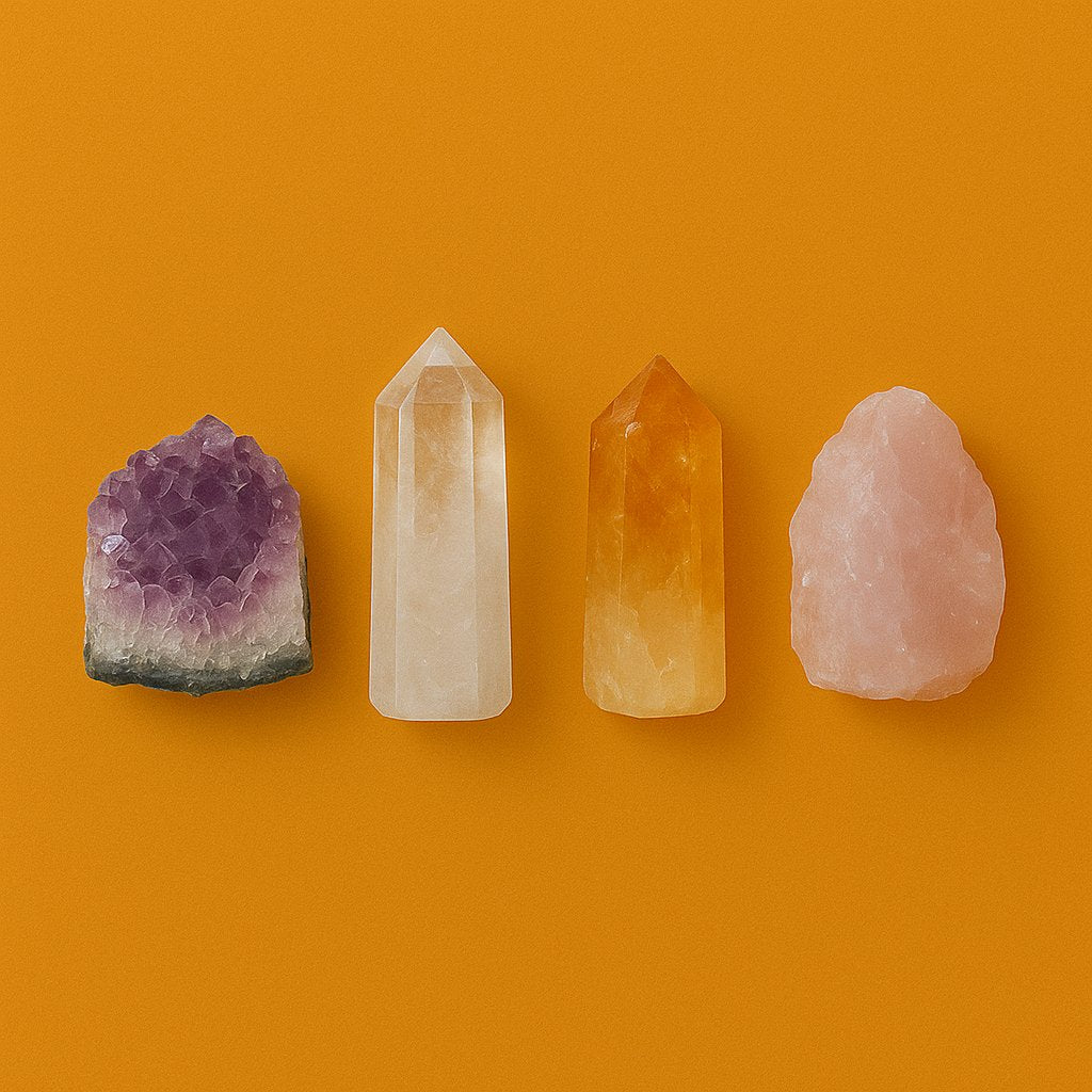 Kristaller och stenar