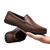 Herr Loafers i Läder Elegant Stil