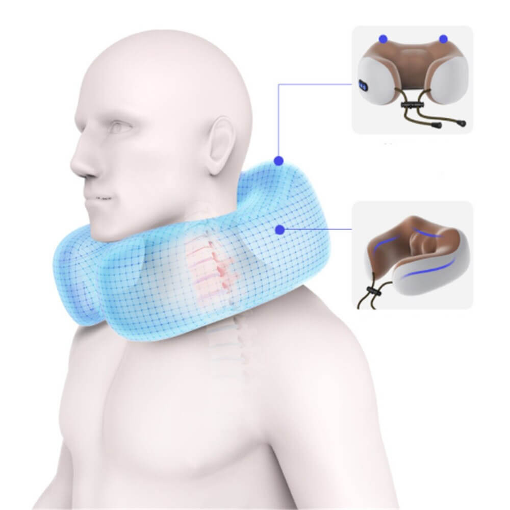 U-formad Neck Pillow Massager