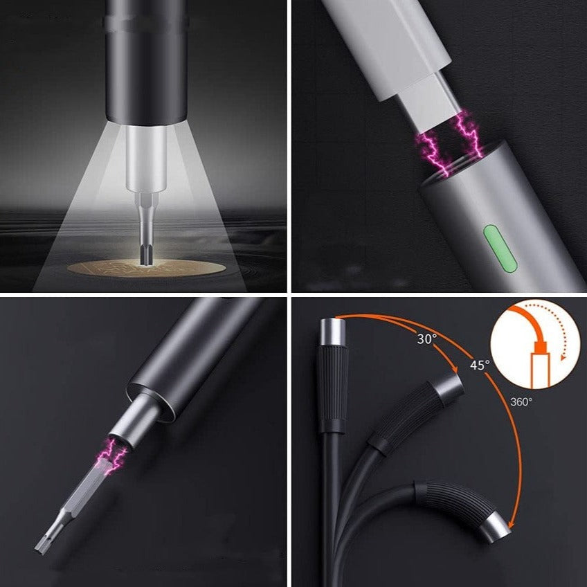 Laddbar Minielektrisk Skruvdragaruppsättning