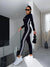 Dam Jumpsuit Sportig Stil Vågig Polyester-2