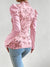 Dam Satin Top Blommönster Elegant-6