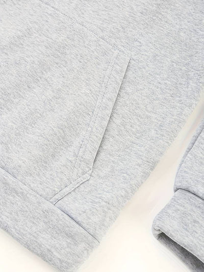 Herrar Hoodie Avslappnad Bomull för Fritid och Aktiviteter-5