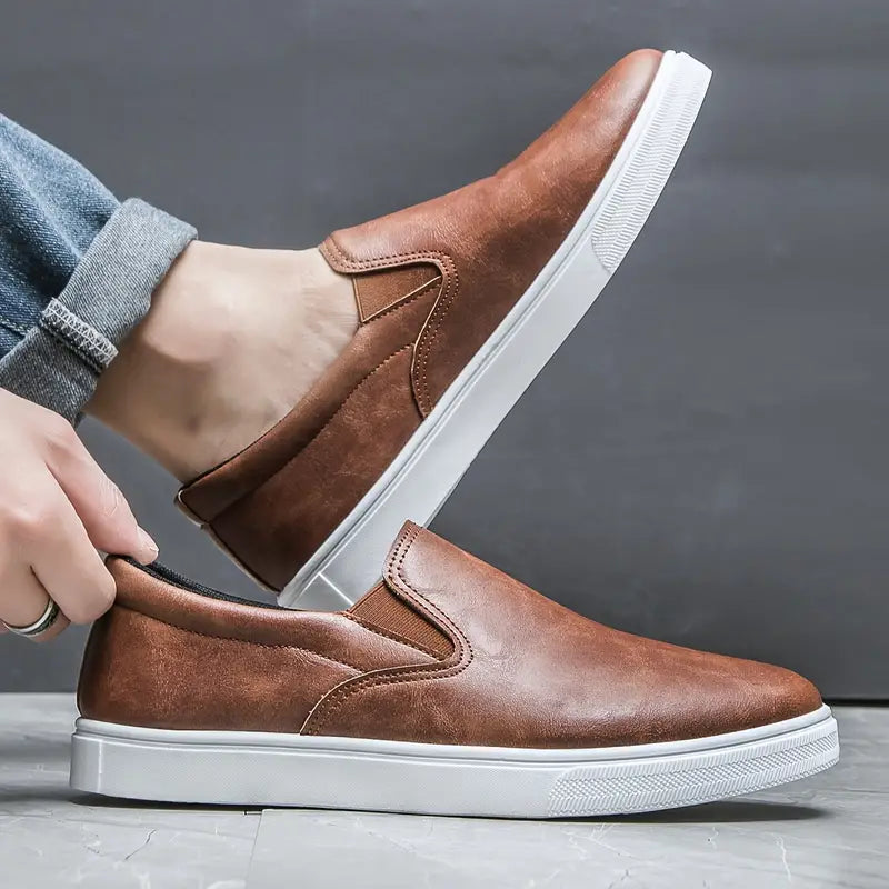 Herrar Slippers Casual Stil Högkvalitativ Textil-5
