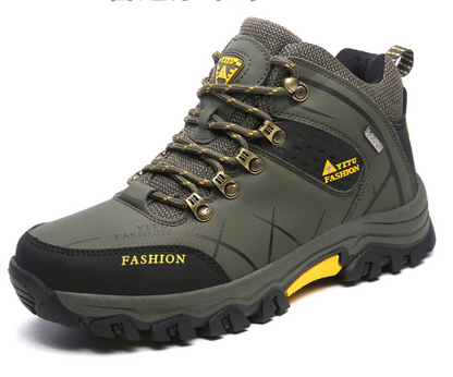 Vattentäta sneakers i Läderstil för män