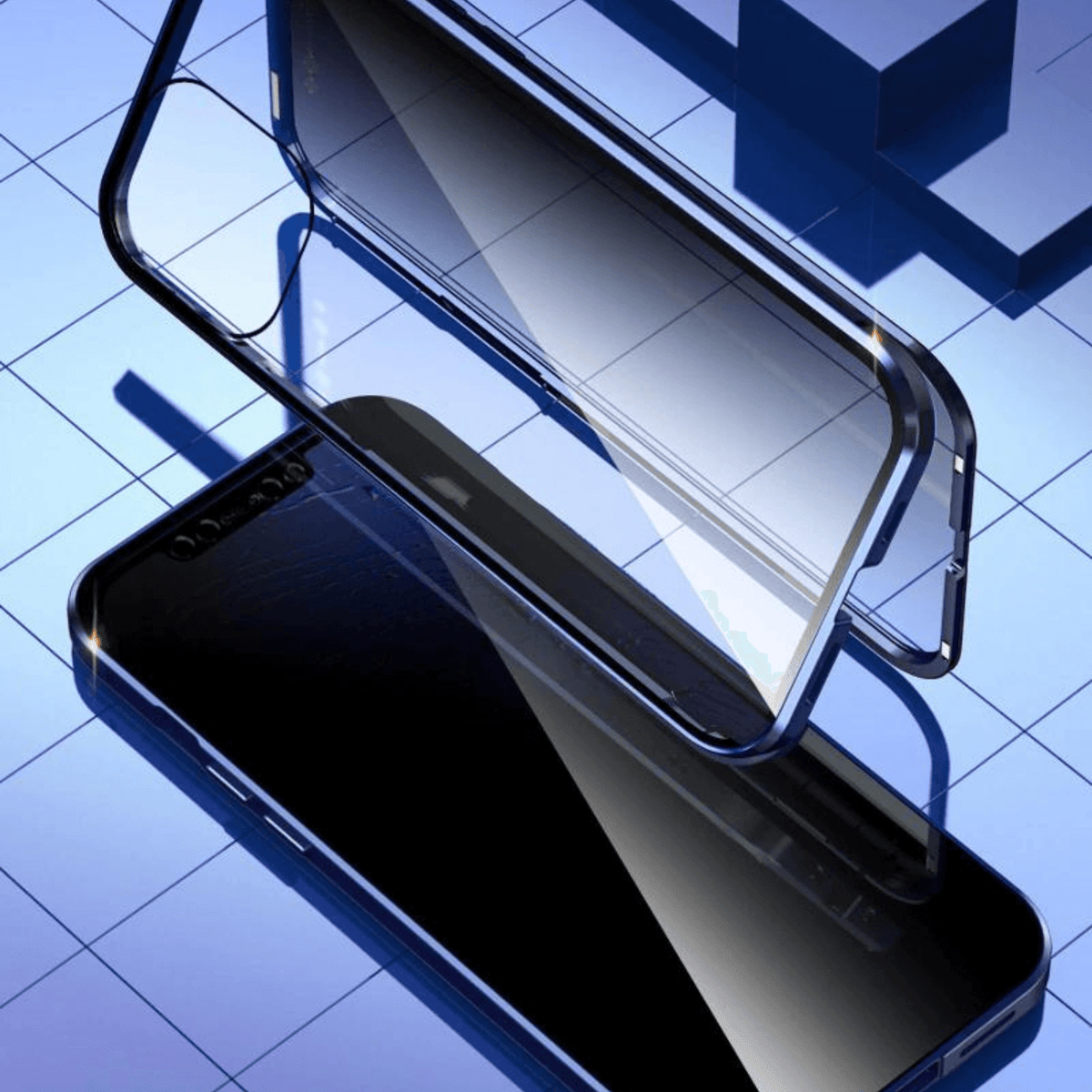 Anti-Spaning Magnetisk Telefonväska