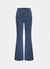 Kvinnors Flared Byxor Elastisk Design Hög Midja Stretchigt Material