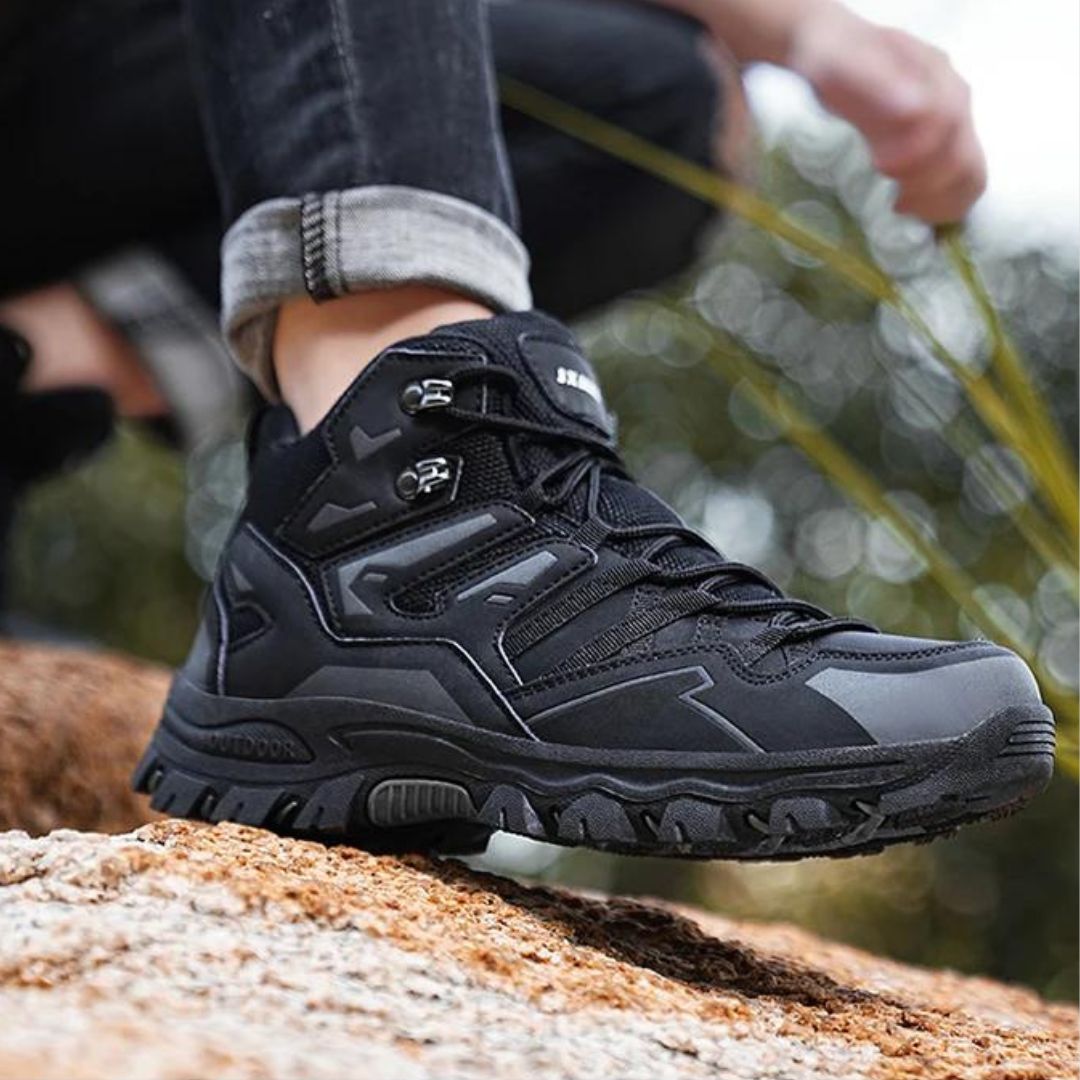Herr Vandringssko Vattentät Med Förbättrat Grepp Syntetisk 2