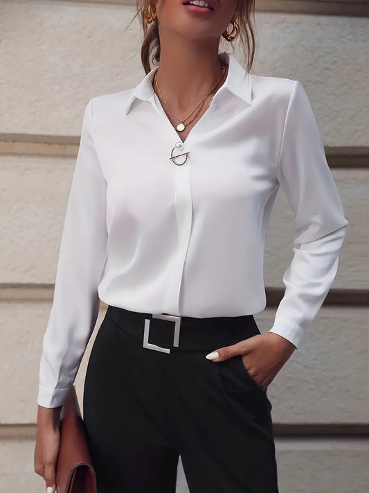 Dam Business Blus Elegant Polyester 1