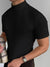 Variant image for Herr T Shirt Hög Krage Kvalitetsbomull Elegant Design-8