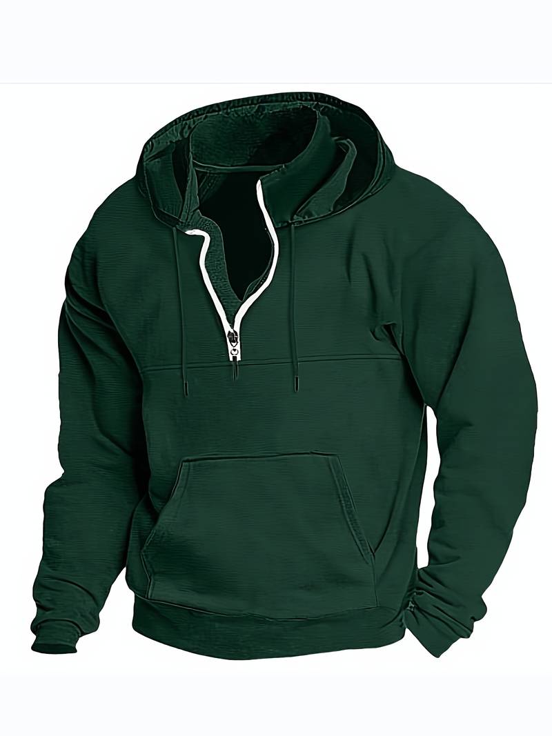 Variant image for Herrar Hoodie Avslappnad Bomull för Fritid och Aktiviteter-8