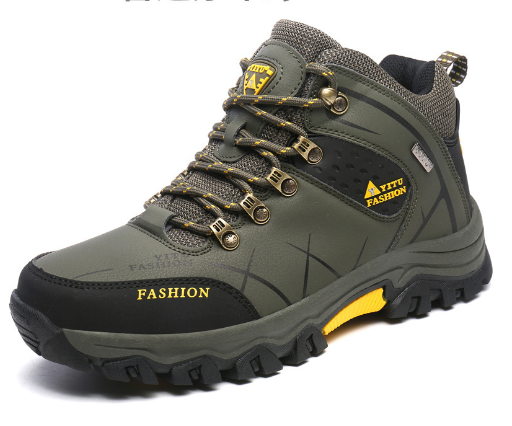 Vattentäta sneakers i Läderstil för män