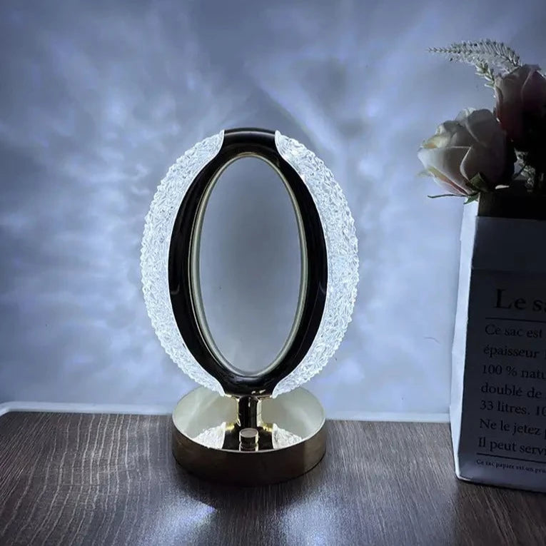 Crystal Glow Bordslampa