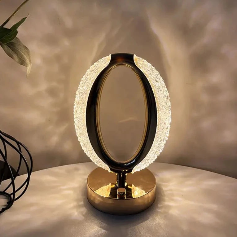 Crystal Glow Bordslampa