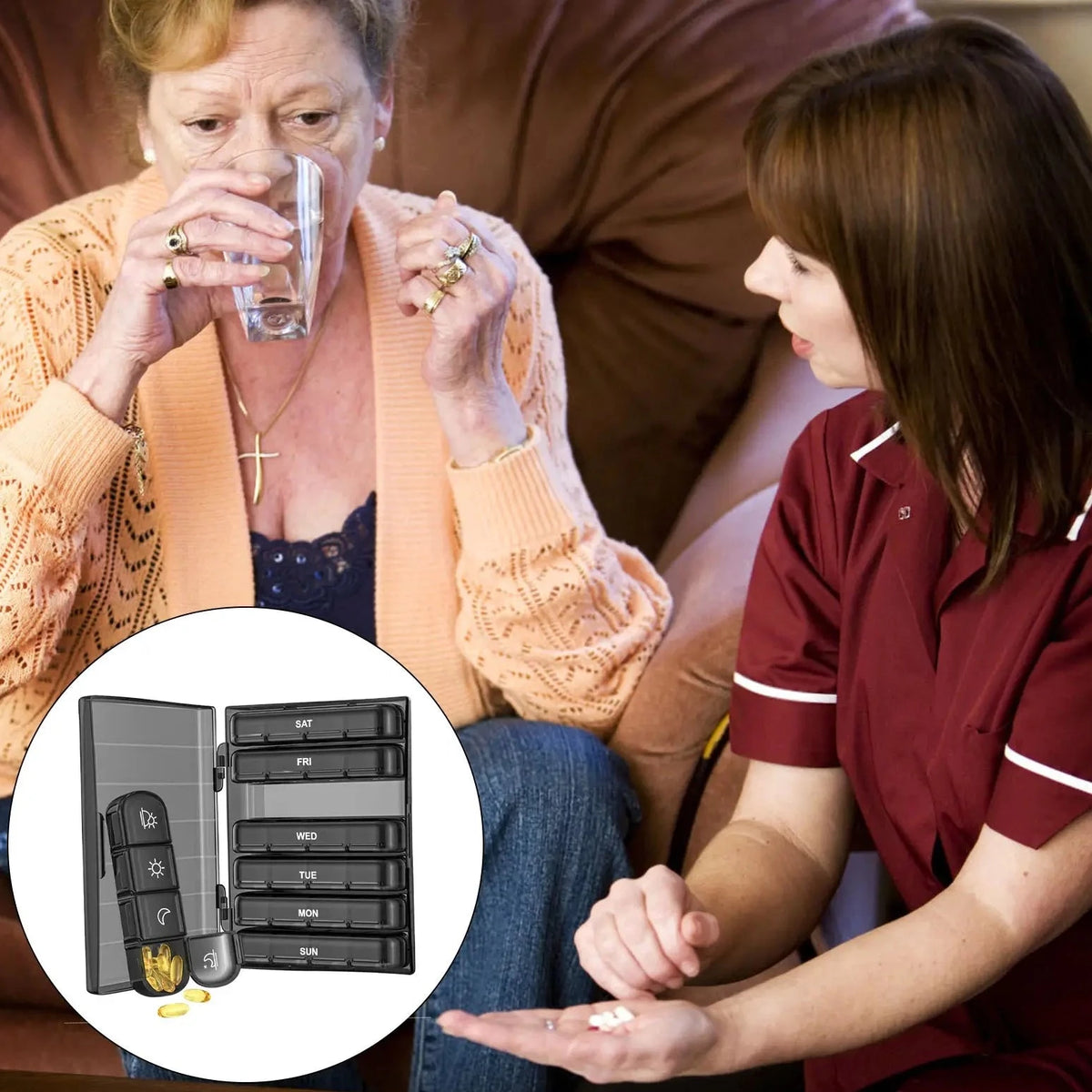 7 Dagars Medicinering Organizer