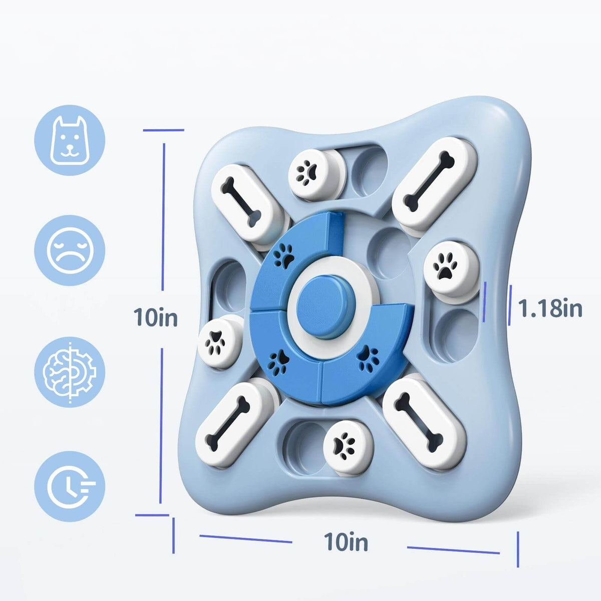 Interaktiv Pusselmatare För Husdjur