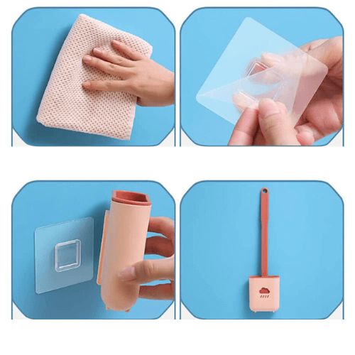 Flexibel Silikon Toalettborste