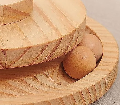 Interaktiv Kattmatningsleksak