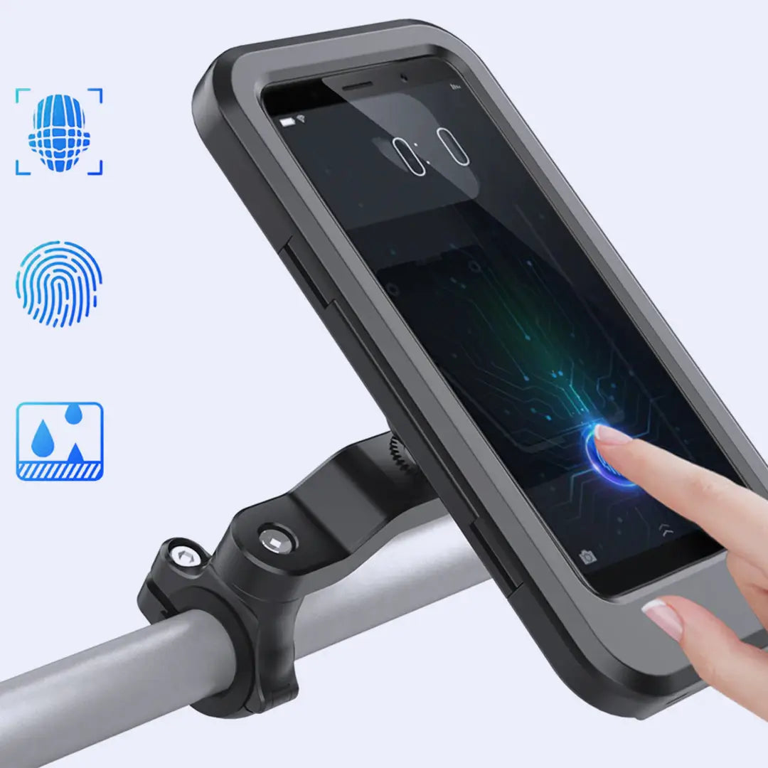Vattentät 360° magnetisk telefonhållare för cykel