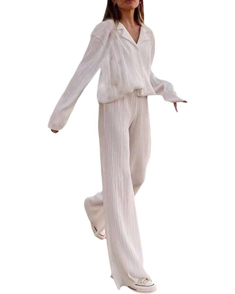 Elegant plisserad duo för kvinnor