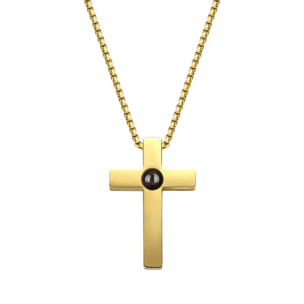 Fotoprojektion Kors Halsband