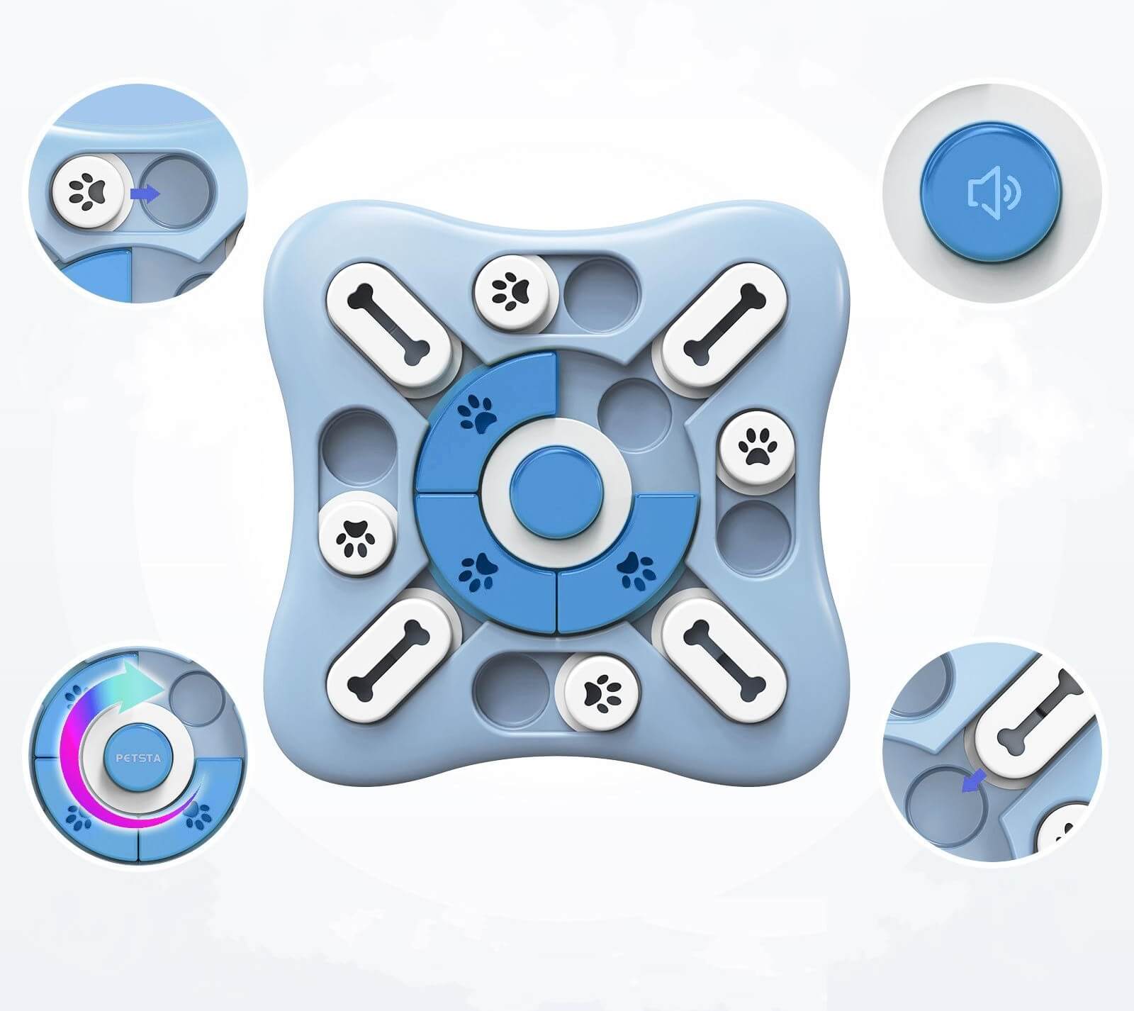 Interaktiv Pusselmatare För Husdjur