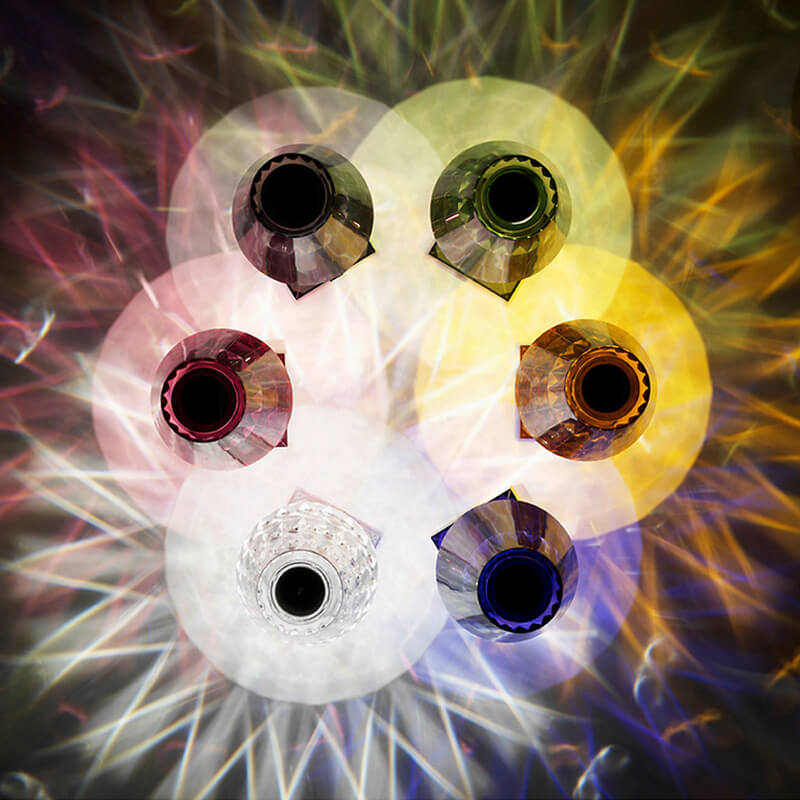 Glittrande Diamond Akryllampa