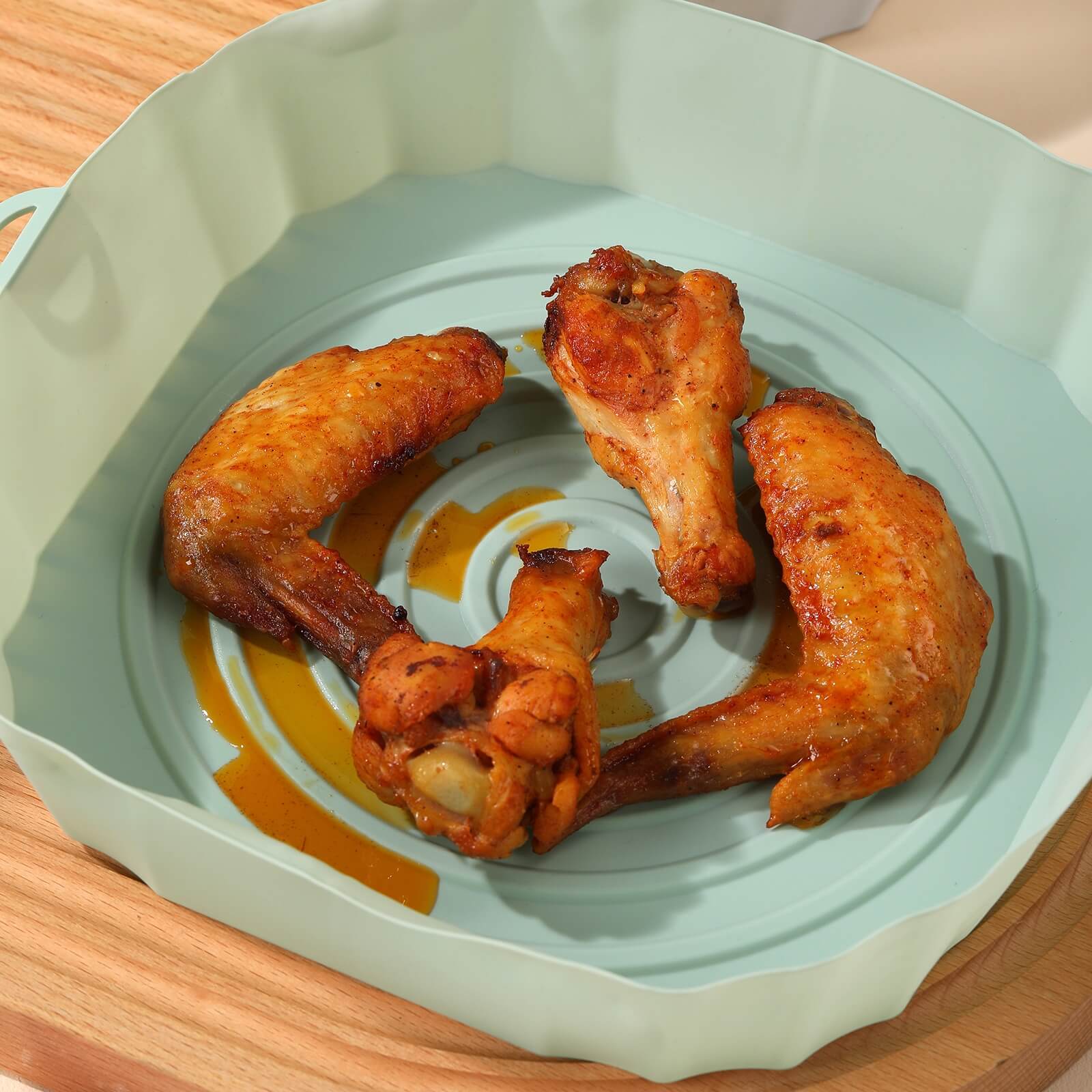Återanvändbart silikonfoder för fritös